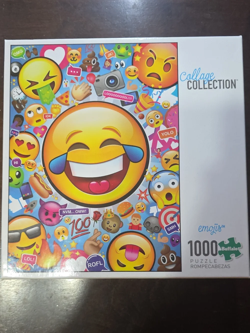 Buffalo Collage Collection Emoji 1000-Piece Puzzle